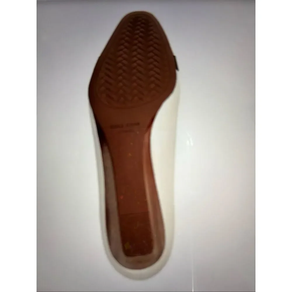 NIB Cole Haan Go-To Malta Leather Closed Cap Toe Bow Wedge